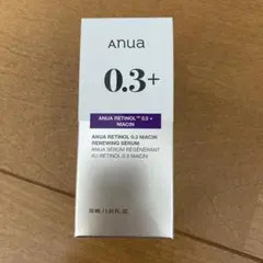 【新品未使用】anua 0.3+ ANUA RETINOL 0.3 NIACIN