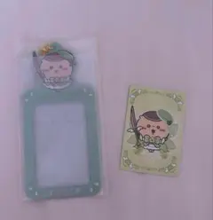 ちいかわ トレーディングカードホルダー　くりまんじゅう ノベルティカード