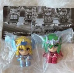 新品未開封 まちぼうけ 聖闘士星矢 キグナス氷河 アンドロメダ瞬 2体セット