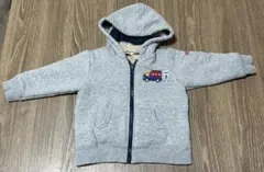 Hot Biscuits ミキハウス グレー アウター 80cm