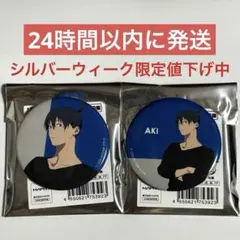 チェンソーマン ブラックコーデ マルイアネックス トレーディング缶バッジ アキ