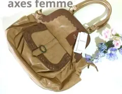 Mena様❢　axes femme アクシーズファム バッグ　美品　2ウェイ