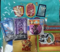 ズートピア2 Happyくじ Zootopia 6点セット ニック ジュディ