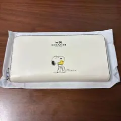 COACH スヌーピー 長財布（ホワイト）