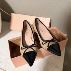 Pretty Ballerinas バイカラー パンプス 24.5~25cmのサムネイル