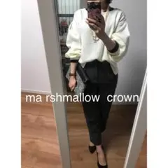 ☆ma rshmallow  crown☆ボリューム袖ニットプルオーバーのサムネイル