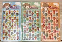 【セール中】cheese girl チーズガール　ぷくぷくキャンディシール3枚