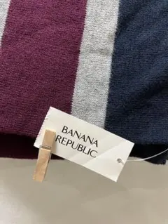 新品未使用 タグ付きBanana Republic コットンXカシミア マフラー