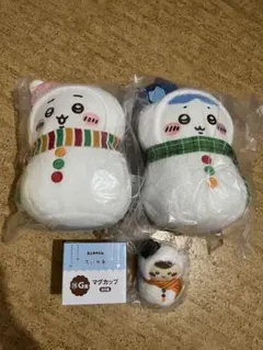 一番くじ ちいかわ4点