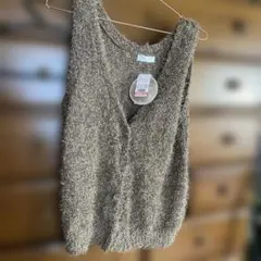 しまむら シャギーベスト