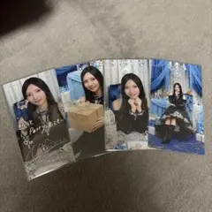 日向坂46 ひなこれ 竹内希来里 party リアルカード 4枚セット 生写真付のサムネイル