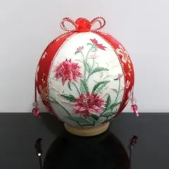 手鞠 手毬 てまり 462 刺繍 薔薇 - メルカリ