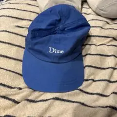 Dime 青 キャップ