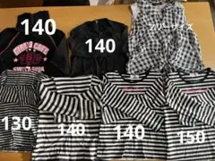 キッズ服セット（長袖シャツ、パンツ）