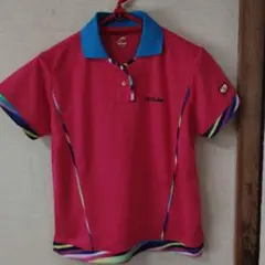 Nittaku 卓球ウェア赤系の ピンク Lサイズ