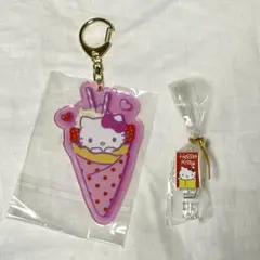 【新品未開封】サンリオ　キッチンカー　限定　ハローキティ　クリップ付き