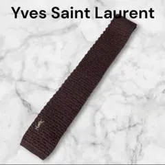 極美品 高級メリノウールスーツ Yves Saint Laurentネクタイ 極美品 高級メリノウールスーツ Yves Saint Laurentネクタイ 極