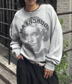 偉人スウェット グレー