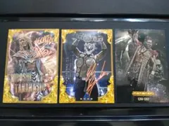 新日本プロレスカード　棚橋弘至　エル・デスペラード　鷹木信悟選手　３枚セット