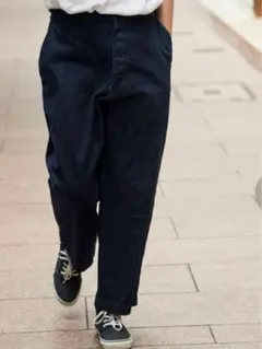 COMOLI デニムオーバーパンツ 1 INDIGO デニム パンツ