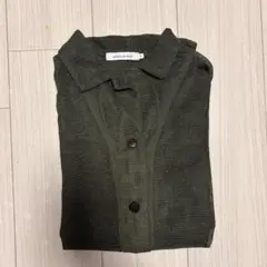 AMERICAN RAG CIE オリーブグリーン メッシュシャツ