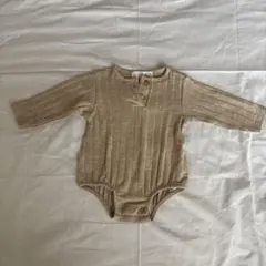 ZARA ベージュ ロンパース 1-3ヶ月