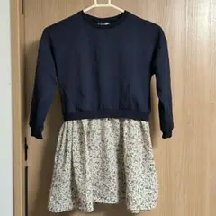 花柄ワンピース