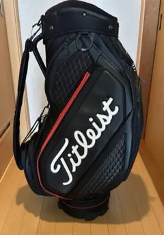 大幅値下げ！Titleist ヴィンテージ レザー キャディバッグ！ - メルカリ