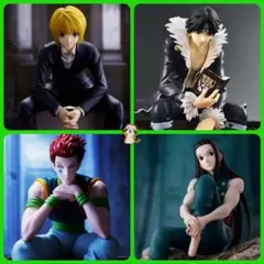 クラピカ × クロロ × ヒソカ × イルミ フィギュア　 ハンターハンター