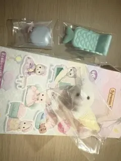 赤ちゃん家具コレクション ゆめいろマーメイド マフィ