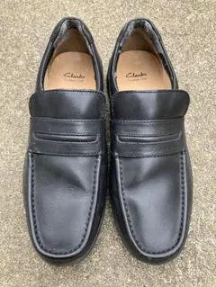 Clarks（クラークス）ローファー　ブラック　クッションセル内蔵UKサイズ10