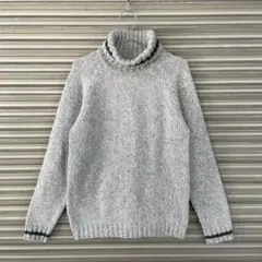 80-90s エルエルビーン ウール混 タートルネックニット セーター 香港古着