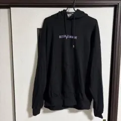 メンズ 黒パーカー