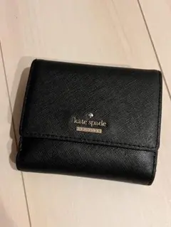 kate spade 二つ折り財布 黒