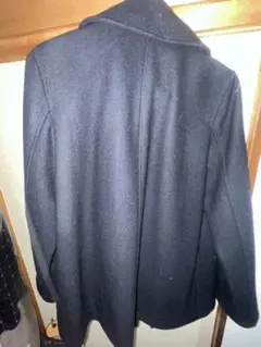 EAST BOY ブラック ウールピーコート 中学生