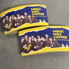 SUPER JUNIOR MEGA MGC COFFEE カップホルダー2枚