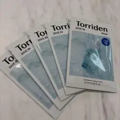 Torriden DIVE IN Mask 27ml 5枚セット