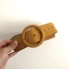レディースベルト！ワンピースベルト！レディース太ベルト！黄色ベルト！