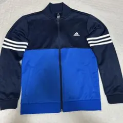 adidas ジップアップジャケット ネイビー/ブルー