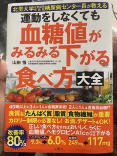 運動をしなくても血糖値が下がる食べ方大全
