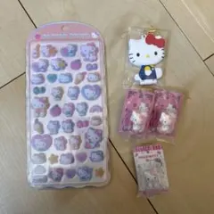 ハローキティ コットンパフィシールセット