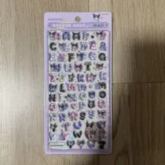 新品★正規品　ボンボンドロップシール サンリオ文字 moji クロミ
