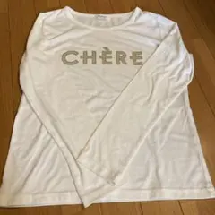 Té chichi TERRASSE ロゴ長袖カットソー Mサイズのサムネイル