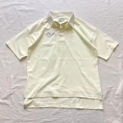 BACK NUMBER 半袖ラガーシャツ アイボリー M 新品未使用品のサムネイル