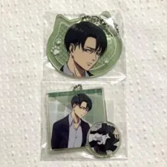 進撃の巨人 リヴァイ くじメイト 猫　Vol.4 D賞 アクリルキーホルダー