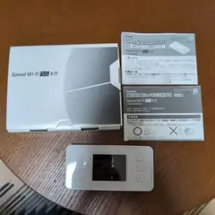 Speed Wi-Fi 5G X11 モバイルルーター（本体・箱・説明書）