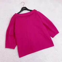 ナチュラルビューティーベーシック　シャツ　ピンク