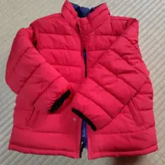 GAP ベビー 中綿ジャケット レッド 迷彩柄