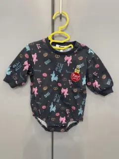 【新品値札付き】バースデイ　RODY 長袖黒ロンパース70