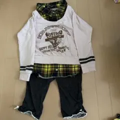 120cm女児　長袖とズボン上下　春服まとめ売り！